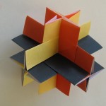 intersecting origami